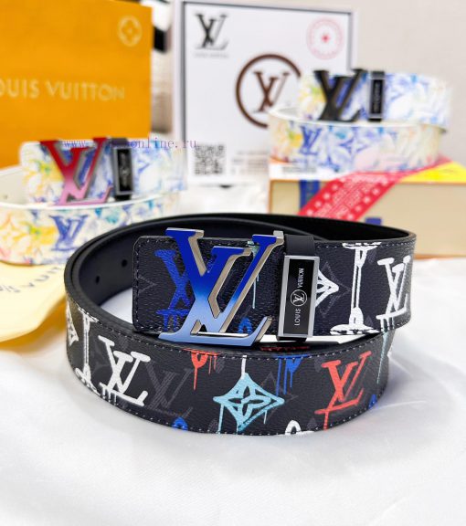 Belt LV Louis ReproductionThe waistband is made of 100% cowhide, ensuring a double-layer gra 6s0d3rpe - Image 10