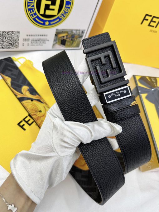 Belt FENDI Fendi ReproductionThe waistband is made of 100% cowhide, ensuring a double-layer jnagqy90 - Image 5