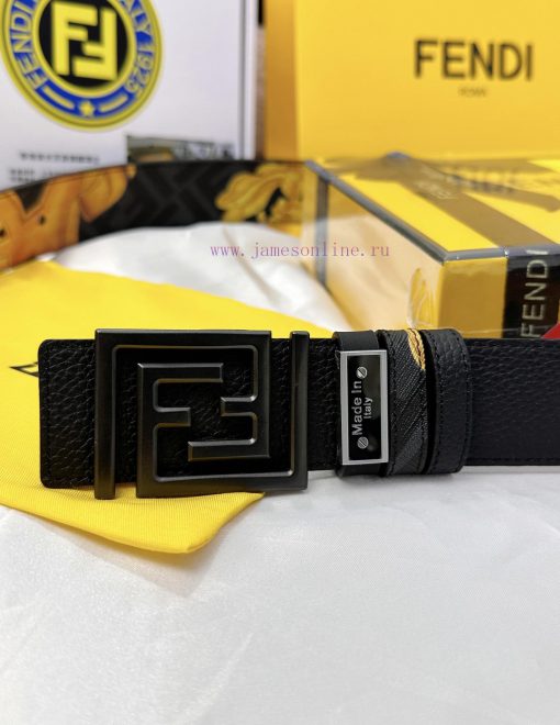 Belt FENDI Fendi ReproductionThe waistband is made of 100% cowhide, ensuring a double-layer jnagqy90 - Image 6