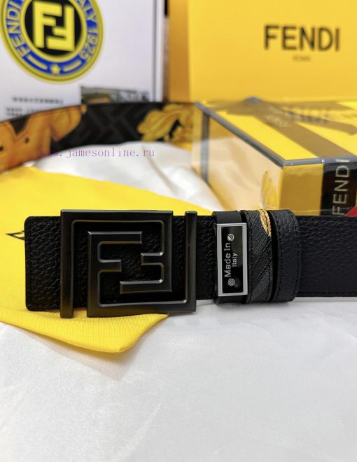 Belt FENDI Fendi ReproductionThe waistband is made of 100% cowhide, ensuring a double-layer 8l6n2b74 - Image 10