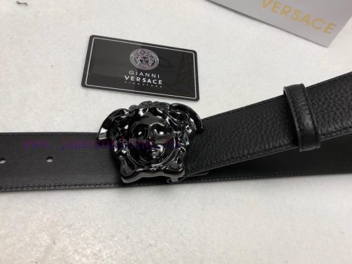 Comes with a full box Versace 3.8cm, VERSACE, Double sided imported cowhide with lychee patt 4gxo6ojm - Image 10