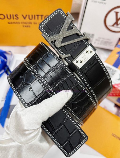 Belt LV Louis Vuitton's top tier replicaThe waistband is made of 100% cowhide, ensuring genu 1wrr39sn - Image 3
