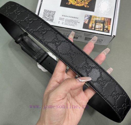 Belt Gucci Gucci ️ Diamond studdedBelt made of 100% head layer cowhide, guaranteed genuine l mv2kebt7 - Image 9