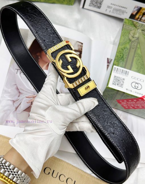 Belt Gucci Gucci's top tier replicaGucci belt 100% imported original cowhide, ensuring genui eyo5rlab - Image 7