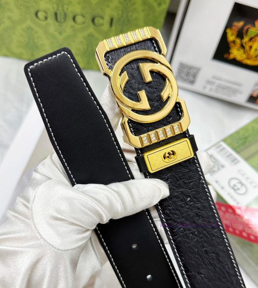 Belt Gucci Gucci's top tier replicaGucci belt 100% imported original cowhide, ensuring genui eyo5rlab - Image 9