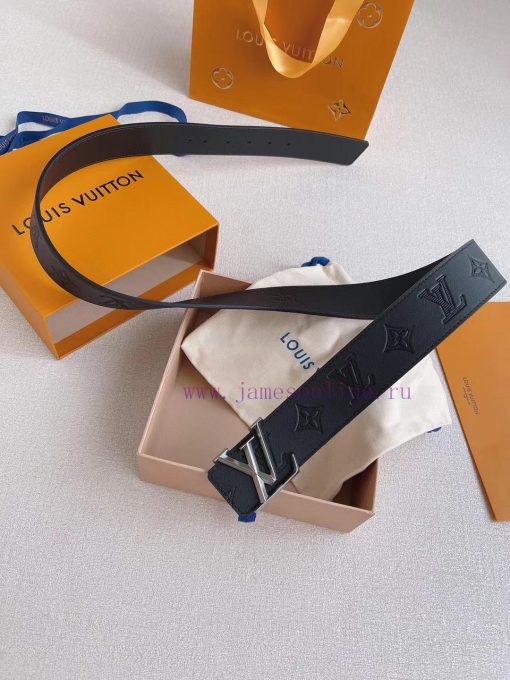 This LV Pyramide belt features natural calf leather paired with Louis Vuitton color design e in5fnkay - Image 7