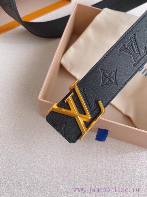 This LV Pyramide belt features natural calf leather paired with Louis Vuitton color design e jzpczlkp - Image 8