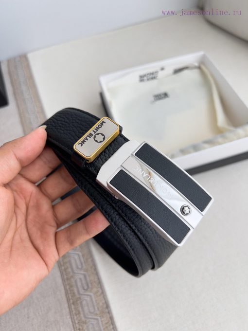 Montblanc Montblanc Belt Automatic BeltAutomatic belt, original new pure steel material auto mc2rcjeb - Image 4
