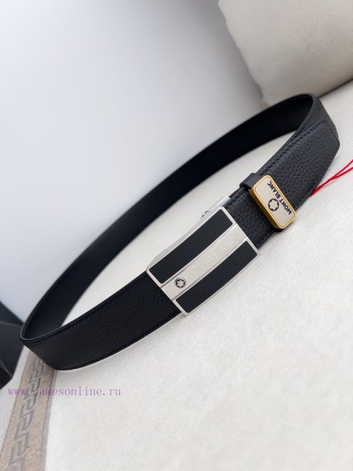 Montblanc Montblanc Belt Automatic BeltAutomatic belt, original new pure steel material auto mc2rcjeb - Image 7