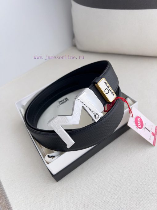 Montblanc Montblanc Belt Automatic BeltAutomatic belt, original new pure steel material auto i38psz2b - Image 2