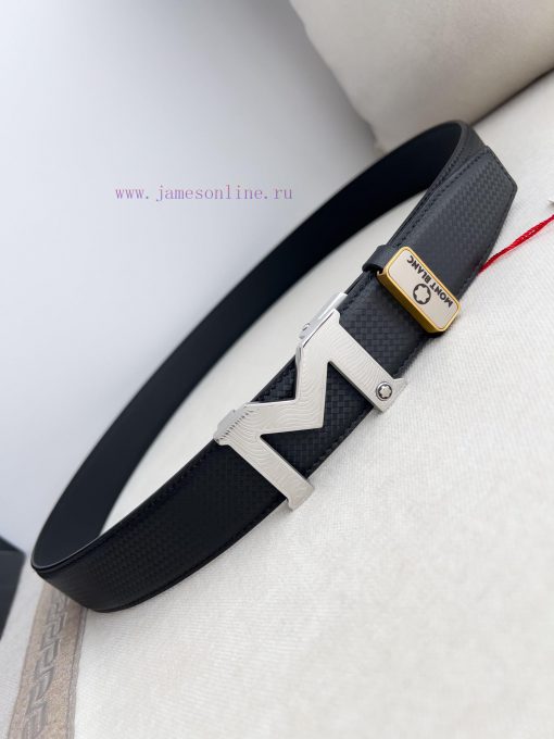 Montblanc Montblanc Belt Automatic BeltAutomatic belt, original new pure steel material auto i38psz2b - Image 4