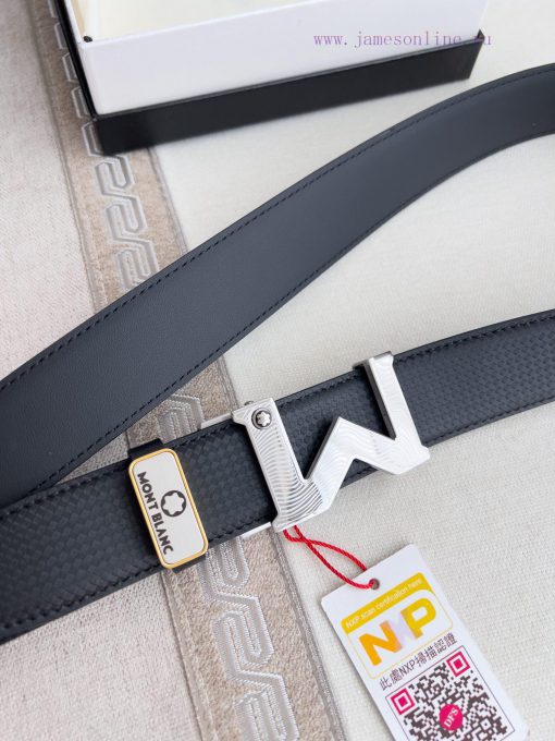 Montblanc Montblanc Belt Automatic BeltAutomatic belt, original new pure steel material auto i38psz2b - Image 5