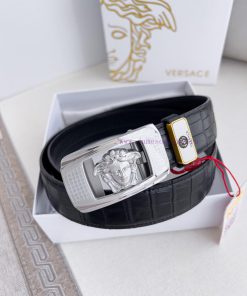 Versace Versace. ️ Belt and belt automatic beltAutomatic belt, classic head buckle made of p z3faxili