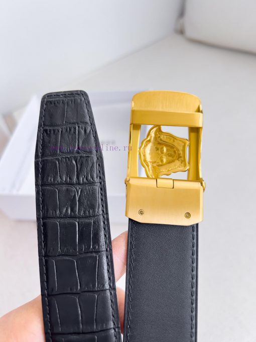 Versace Versace. ️ Belt and belt automatic beltAutomatic belt, classic head buckle made of p 77xtb0en - Image 6
