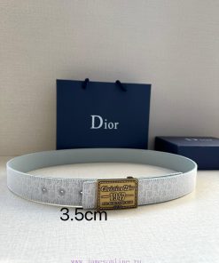 This 3.5cm wide waistband buckle is a new item from Dior, continuing the classic design and la84yavc