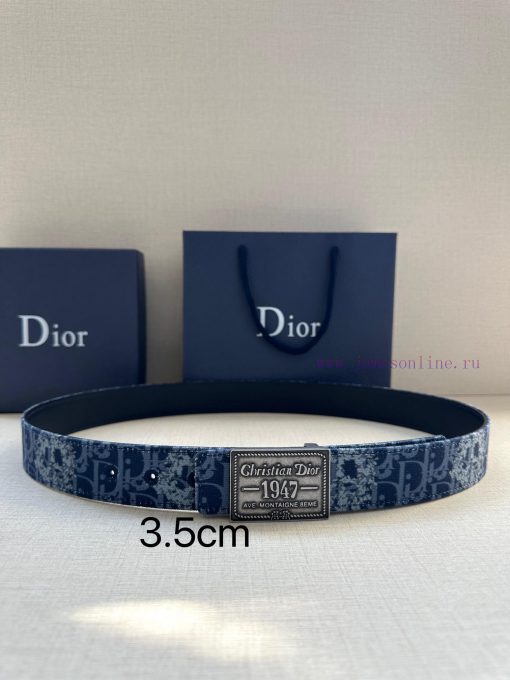 This 3.5cm wide waistband buckle is a new item from Dior, continuing the classic design and m9tnzu34 - Image 2