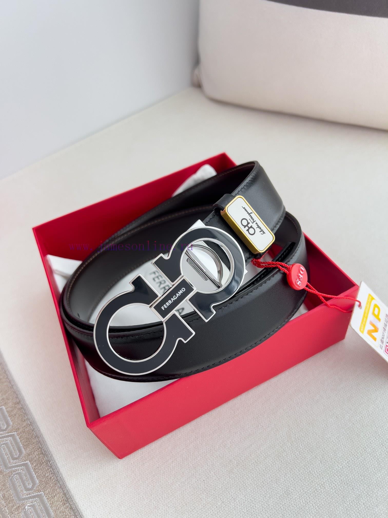 Ferragamo Ferrgamo ️ Belt and beltHanging buckle, classic hanging buckle made of pure copper zrn2tncq