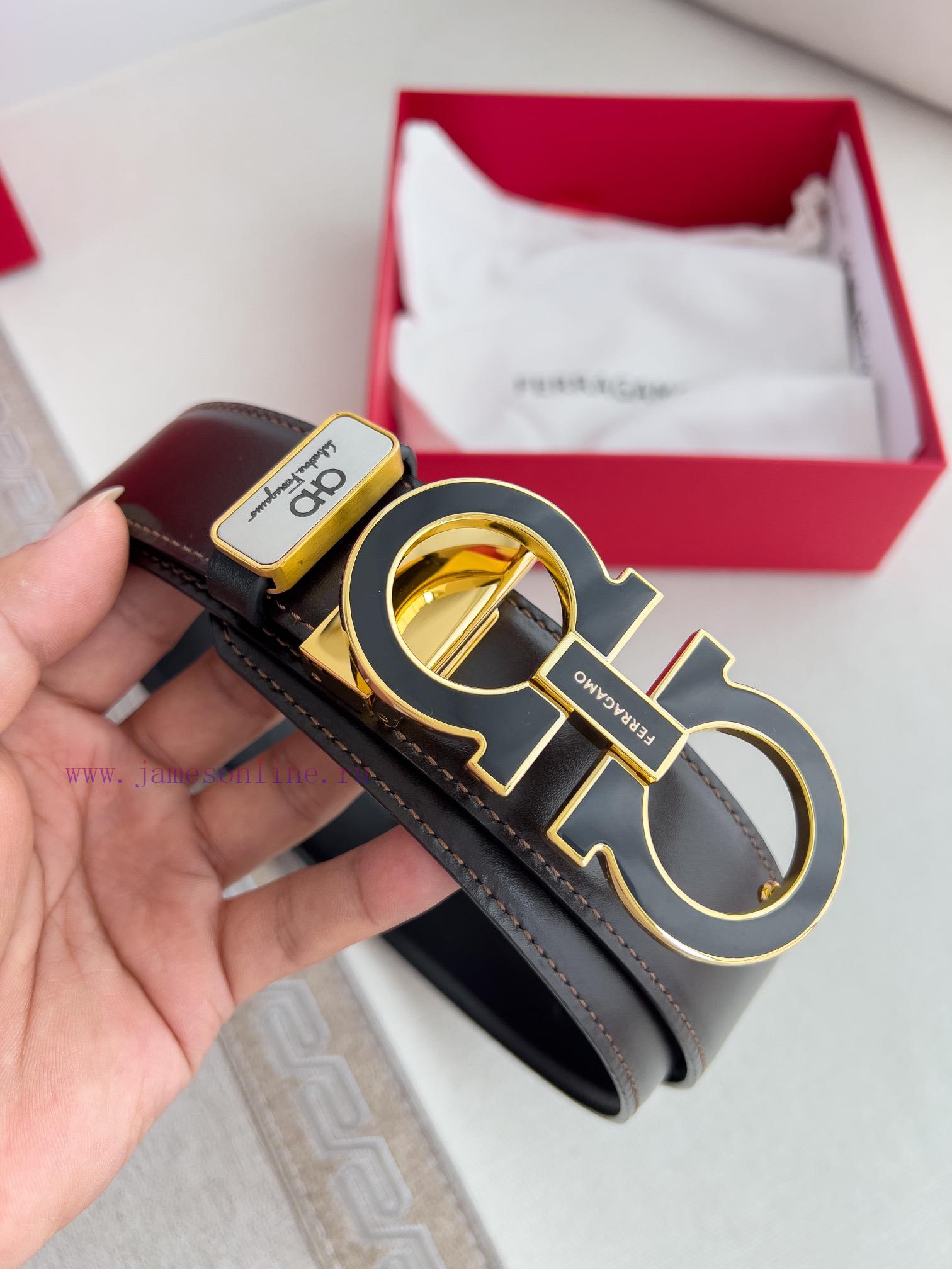 Ferragamo Ferrgamo ️ Belt and beltHanging buckle, classic hanging buckle made of pure copper zrn2tncq - Image 5