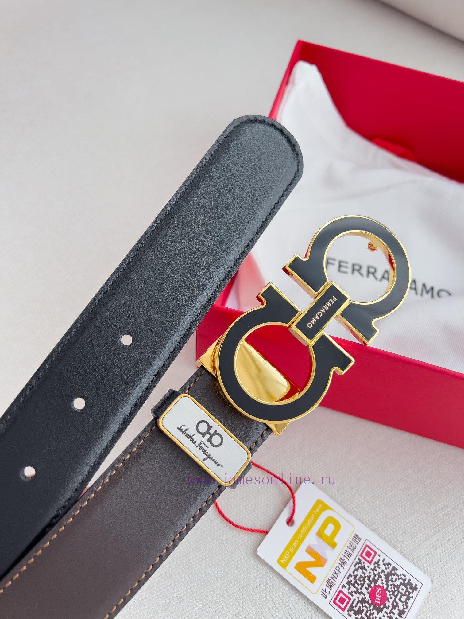 Ferragamo Ferrgamo ️ Belt and beltHanging buckle, classic hanging buckle made of pure copper zrn2tncq - Image 8