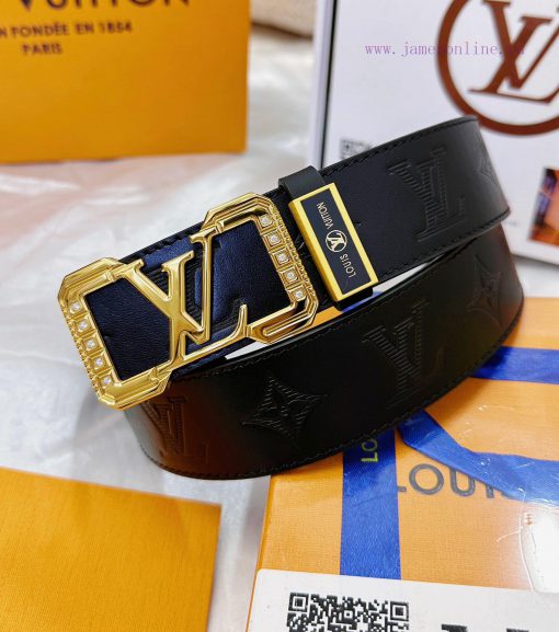Belt LV Louis Vuitton's top tier replicaThe waistband is made of 100% head layer cowhide, en nq0a9hcv - Image 2