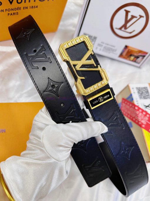 Belt LV Louis Vuitton's top tier replicaThe waistband is made of 100% head layer cowhide, en nq0a9hcv - Image 8