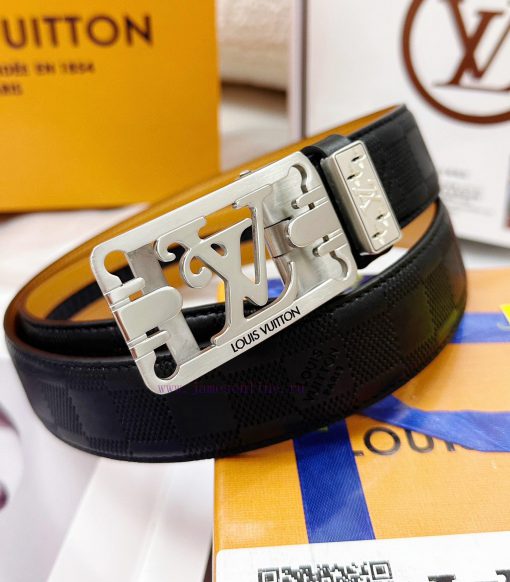 Belt LV Louis Vuitton automatic buckle-Belt replica The automatic belt series is made of 100 89hk0tg1