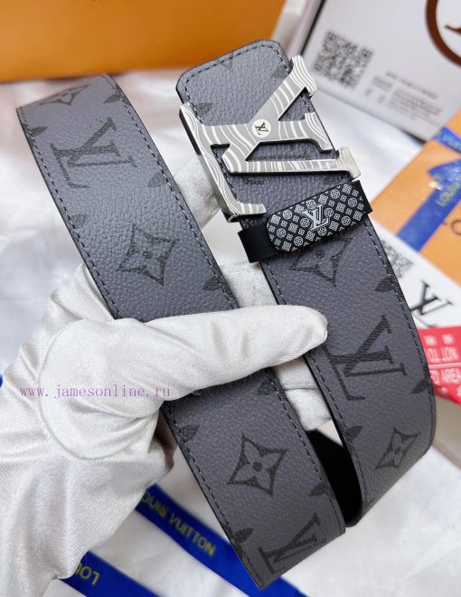 Belt LV Louis Vuitton's top tier replicaThe waistband is made of 100% cowhide, ensuring a ge k41kkjhf - Image 7