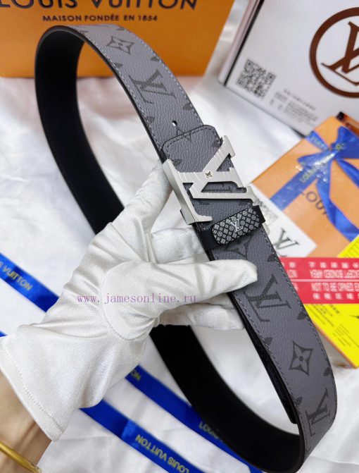Belt LV Louis Vuitton's top tier replicaThe waistband is made of 100% cowhide, ensuring a ge k41kkjhf - Image 8