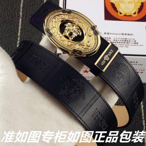 Versace Ver…sace️Identify and receive a punch as a giftMaterial: 100% top layer cowhide to e 43fe1ejk - Image 5
