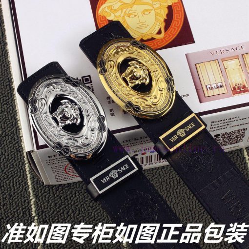 Versace Ver…sace️Identify and receive a punch as a giftMaterial: 100% top layer cowhide to e 43fe1ejk - Image 9