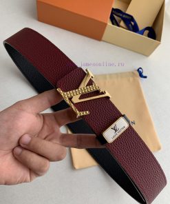 LV... Louis Vuitton ️Hanging buckle, can be used on both sides, classic steel buckle, photog plabxleu