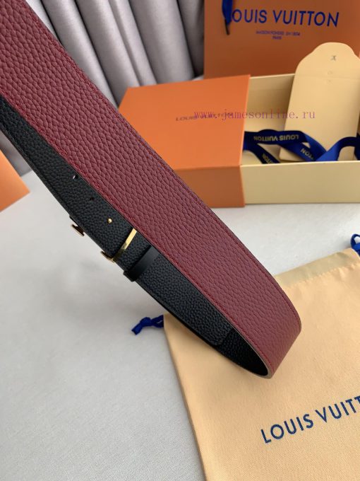LV... Louis Vuitton ️Hanging buckle, can be used on both sides, classic steel buckle, photog plabxleu - Image 6