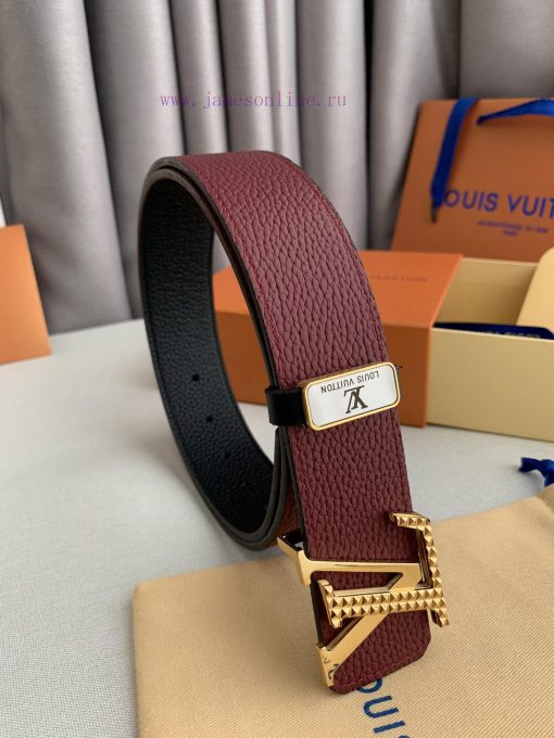 LV... Louis Vuitton ️Hanging buckle, can be used on both sides, classic steel buckle, photog plabxleu - Image 7