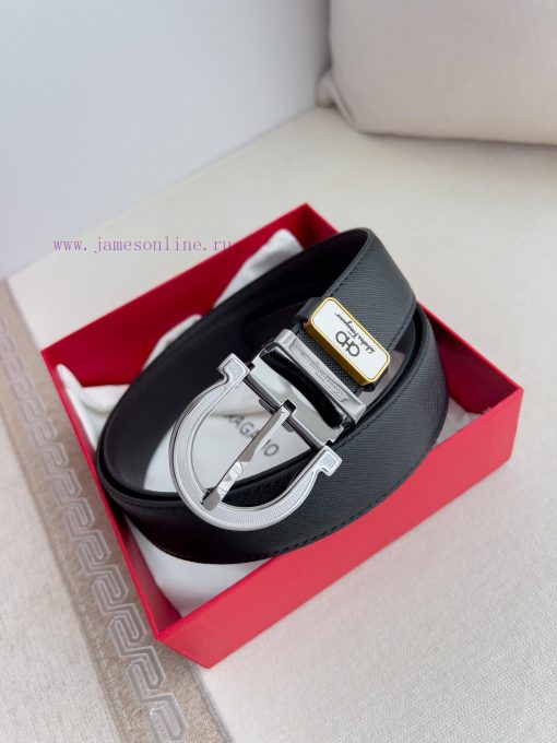 Ferragamo Ferrgamo ️ Belt and beltNeedle buckle, classic needle buckle made of pure copper m y47lgl7o - Image 3