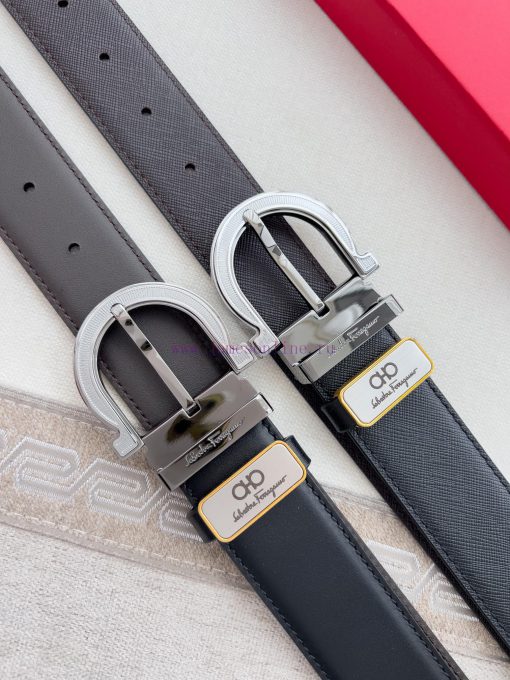 Ferragamo Ferrgamo ️ Belt and beltNeedle buckle, classic needle buckle made of pure copper m y47lgl7o - Image 10