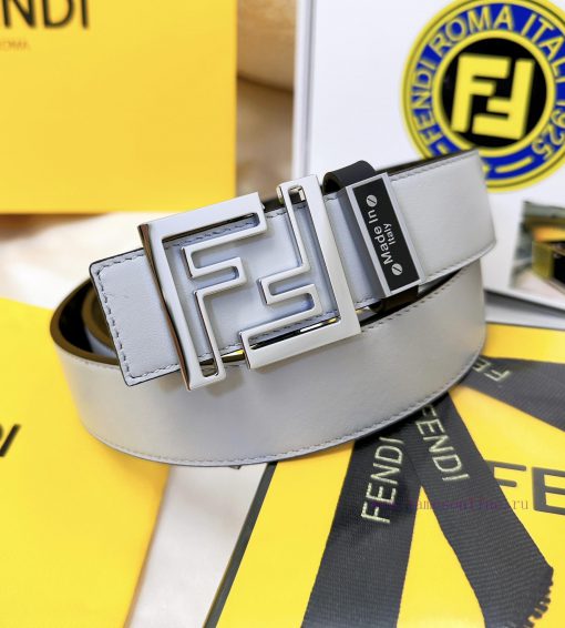 Belt FENDI Fendi ReproductionThe waistband is made of 100% cowhide, ensuring a double-layer dnt9ia87 - Image 8