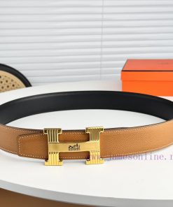 Hermes H business casual formal wear can be worn with 3.8cm buckle, polished buckle is fashi ma7sraeb