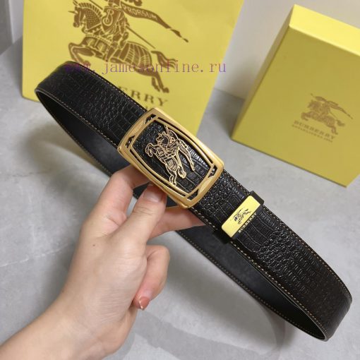 BurberryMaterial: Leather Belt with 100% Head Layer. The leather belt is guaranteed to be ge h4zw2jlh - Image 5