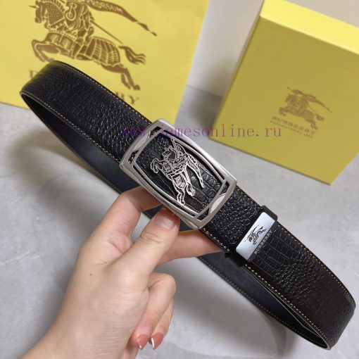 BurberryMaterial: Leather Belt with 100% Head Layer. The leather belt is guaranteed to be ge h4zw2jlh - Image 6