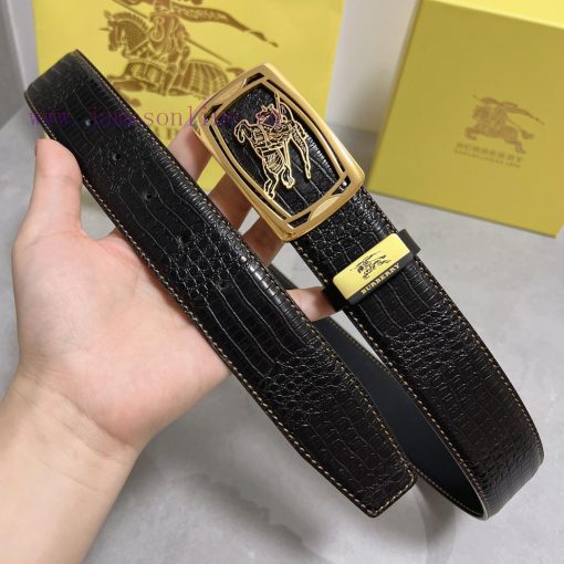 BurberryMaterial: Leather Belt with 100% Head Layer. The leather belt is guaranteed to be ge h4zw2jlh - Image 7