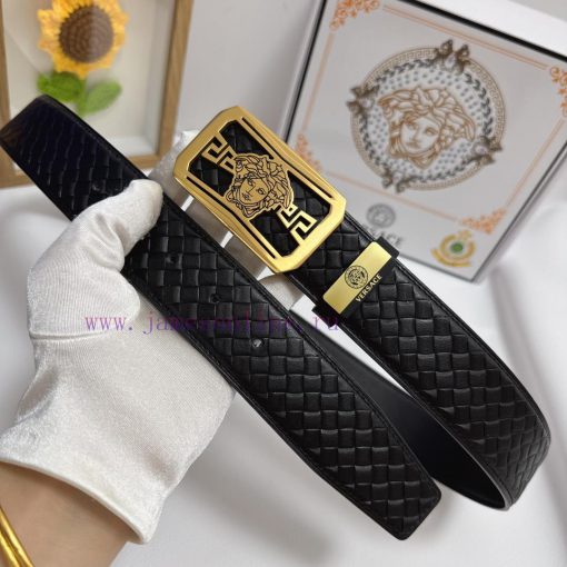 Versace. VersaceMaterial: Leather Belt with 100% Head Layer. The leather belt is guaranteed n8vmem79 - Image 3
