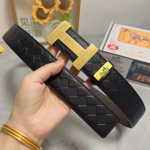 Hermes Hermès Material: Leather Belt with 100% Head Layer. The leather belt is guaranteed to a97qc36y - Image 5