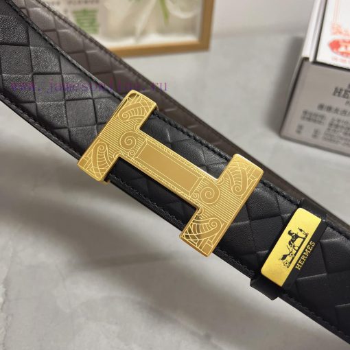 Hermes Hermès Material: Leather Belt with 100% Head Layer. The leather belt is guaranteed to eyq6y909 - Image 7