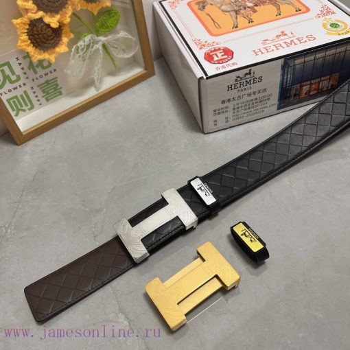Hermes Hermès Material: Leather Belt with 100% Head Layer. The leather belt is guaranteed to eyq6y909 - Image 10