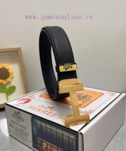 Hermes Herm è s automatic beltMaterial: Leather Belt with 100% Head Layer. The leather belt zbryiftm