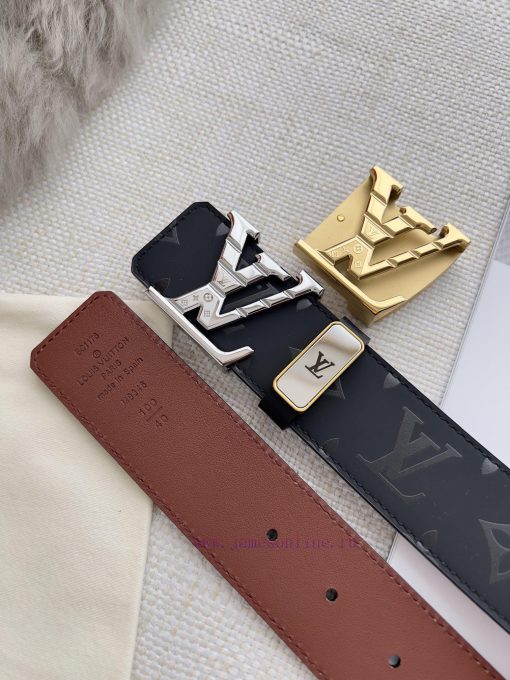 LV... Louis Vuitton Belt and BeltsBuckle, classic pure steel material patterned buckle, top 41ny5pia - Image 10