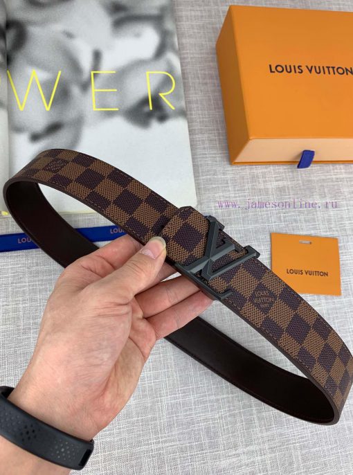 Comes with a complete set of LV imported floral fabric waist belt, 40mm wide, paired with st o7zhit0l - Image 5