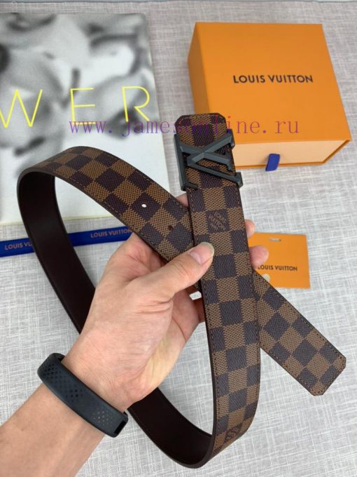 Comes with a complete set of LV imported floral fabric waist belt, 40mm wide, paired with st o7zhit0l - Image 7