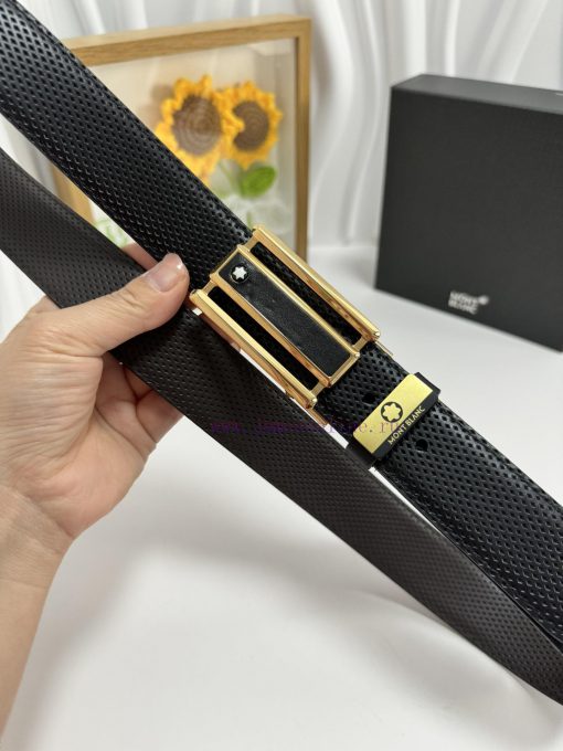 MontblancMaterial: Leather Belt with 100% Head Layer. The leather belt is guaranteed to be g a1qdw5kv - Image 5