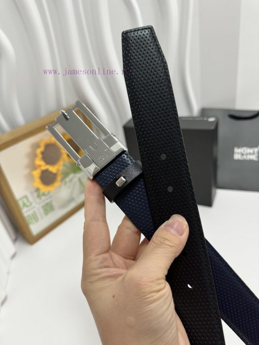 MontblancMaterial: Leather Belt with 100% Head Layer. The leather belt is guaranteed to be g lxg9yn5n - Image 7